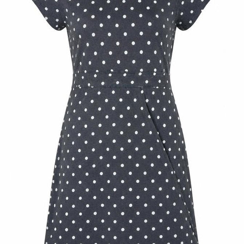 Mudd&Water Womens Blue Polka Dot 100% Cotton A-Line Size 14 Scoop Neck
