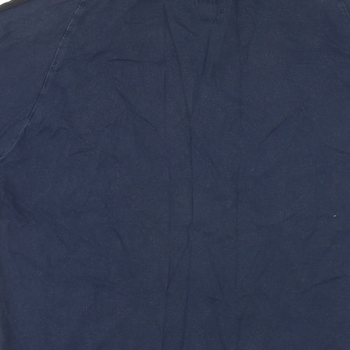 Nike Mens Blue Cotton T-Shirt Size M Round Neck