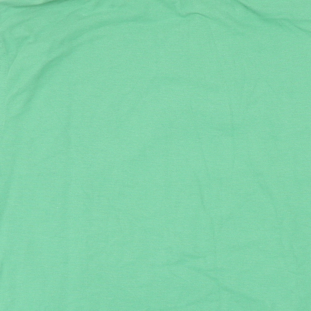 James Pringle Mens Green 100% Cotton Polo Size XL Collared Button