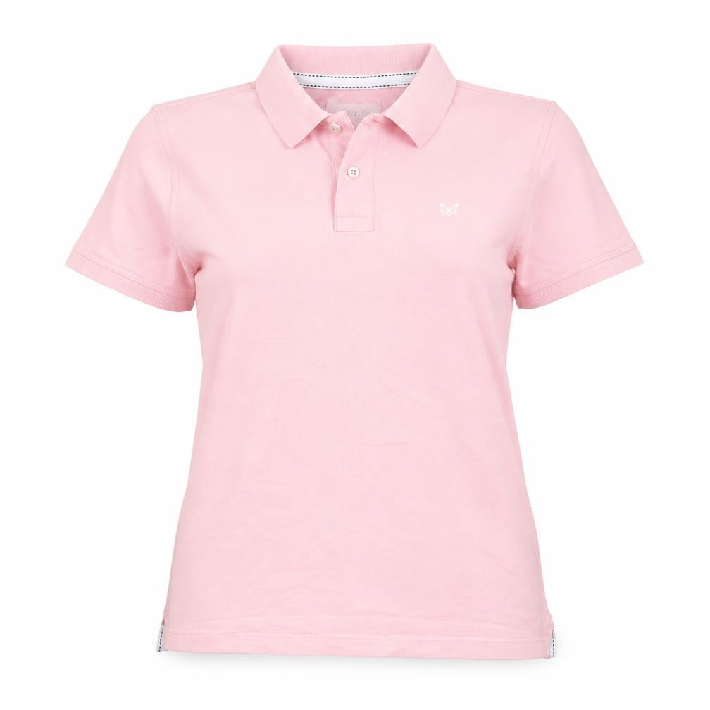 Crew Clothing Orange 100% Cotton Basic Polo Size L Collared