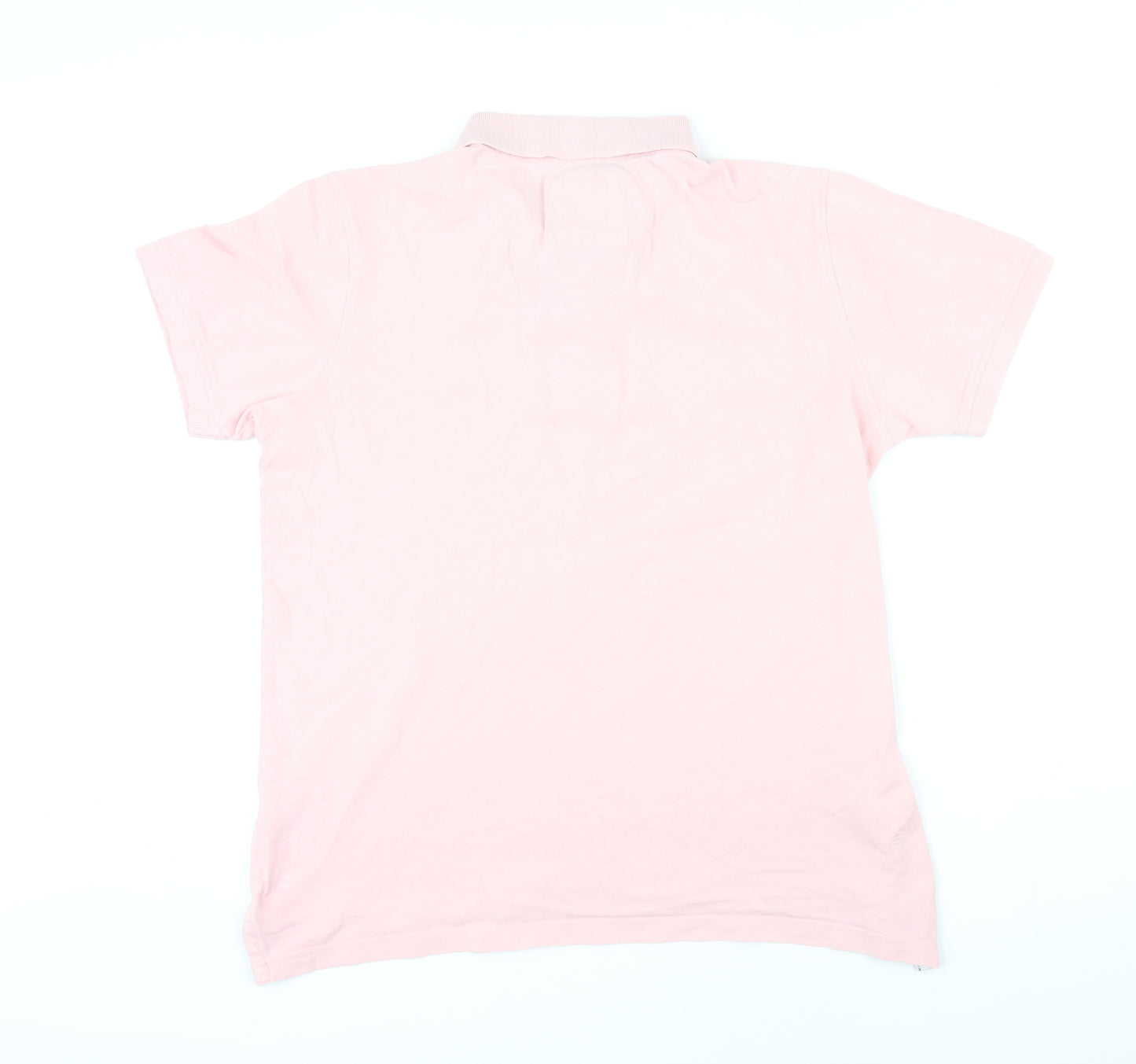 Crew Clothing Womens Orange 100% Cotton Basic Polo Size L Collared