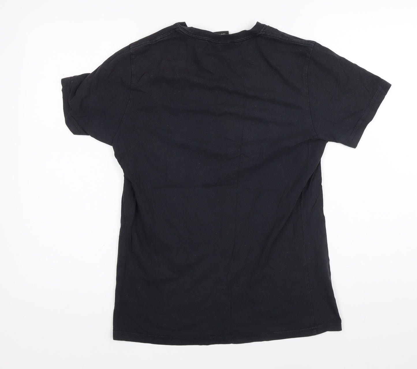 Paul Smith Mens Black Cotton T-Shirt Size M Round Neck