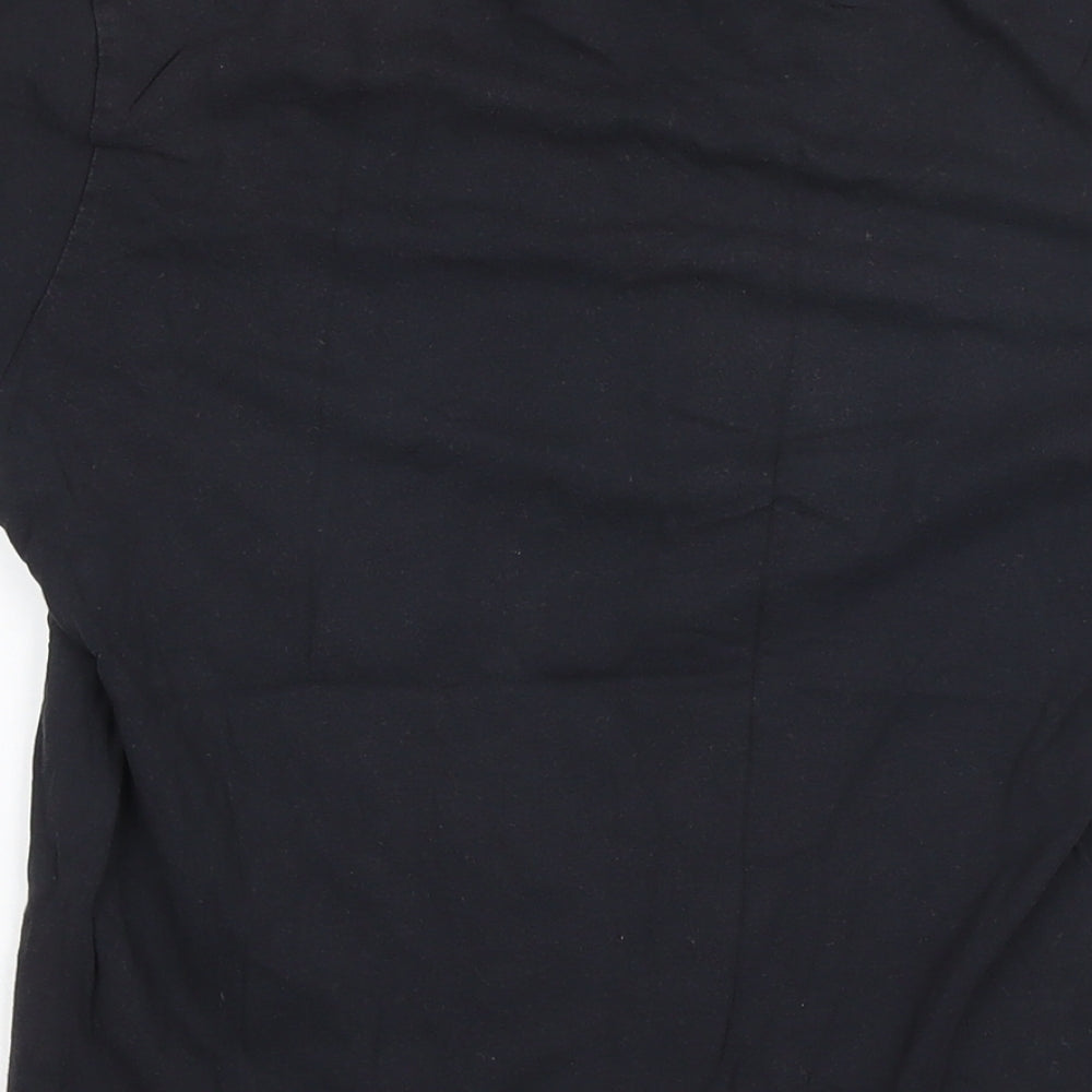 Paul Smith Mens Black Cotton T-Shirt Size M Round Neck