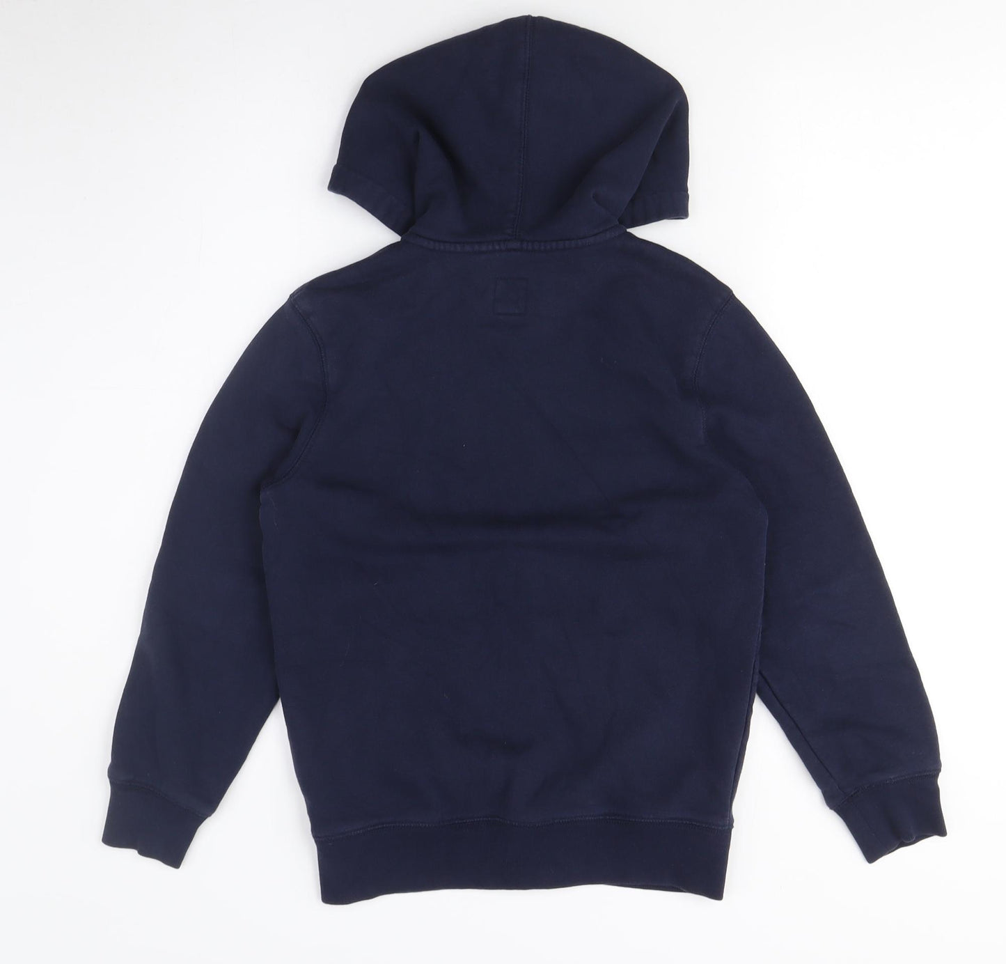GAP Girls Blue Full Zip Hoodie - size M, Logo, Hooded