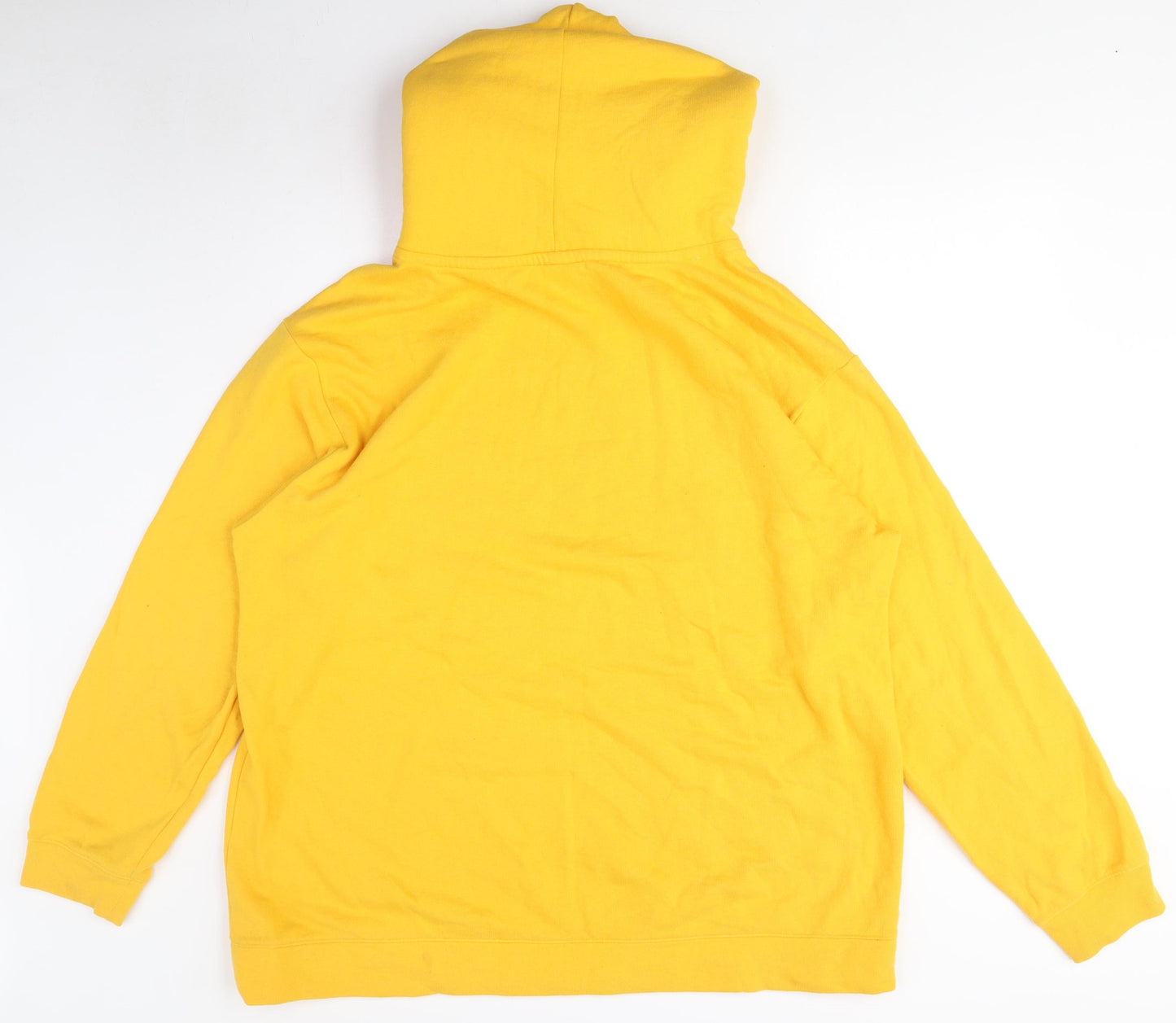 Pink Women's Yellow Hoodie, Size L - Comfy & Stylish