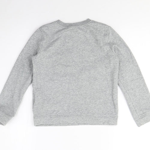 Nike Grey Boys Pullover Hoodie - Size S, Sports, Logo Accent