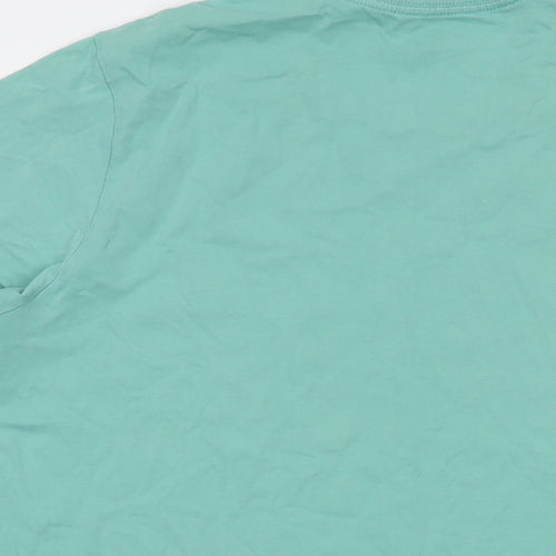 Levi's Mens Green Cotton T-Shirt Size L Crew Neck