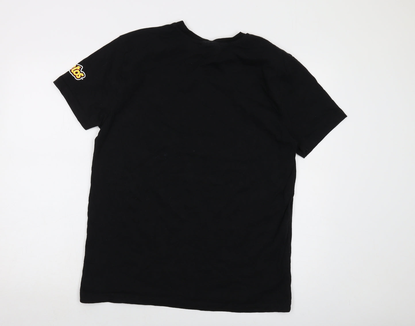 Cheeto's Mens Black Cotton T-Shirt Size XL Crew Neck