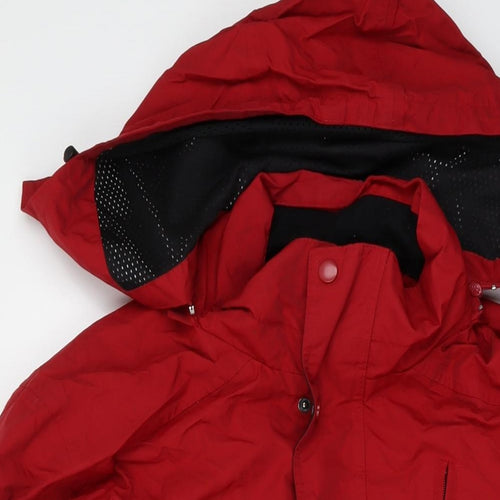 One Valley Mens Red Jacket Size S Zip