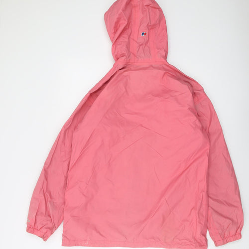Berghaus Girls Pink Jacket Size 13 Years Zip