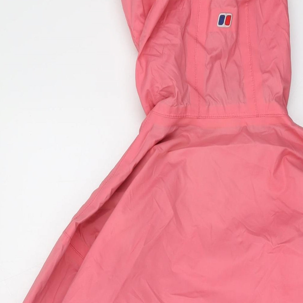 Berghaus Girls Pink Jacket Size 13 Years Zip