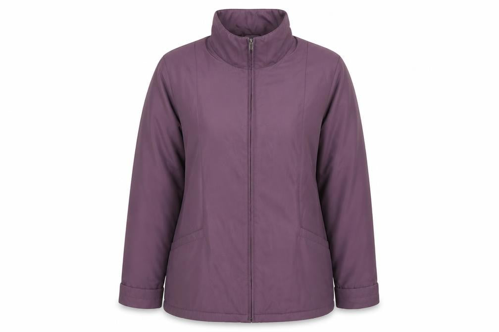 EWM Womens Purple Jacket Size 14 Zip