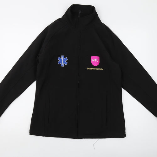 Regatta Womens Black Jacket Size 12 Zip