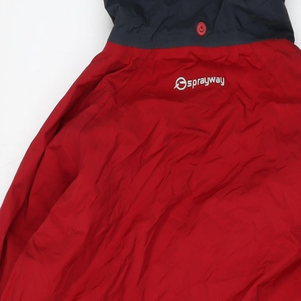 Sprayway Mens Red Jacket Size L Zip