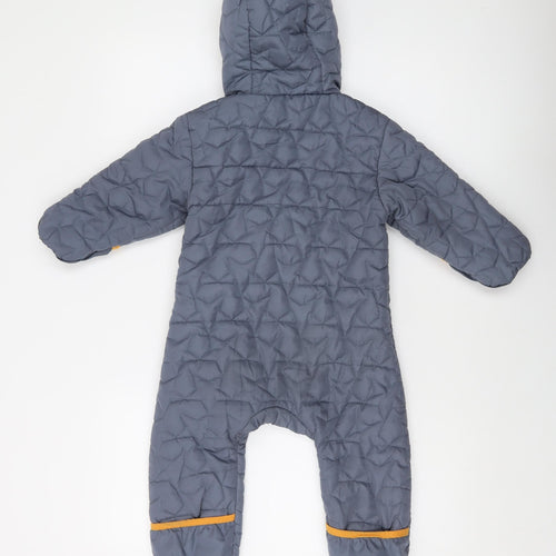 The Edge Baby Blue Jacket Snowsuit Size 18-24 Months Zip