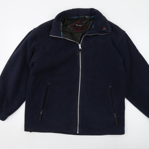 Wynnster Mens Blue Jacket Size S Zip