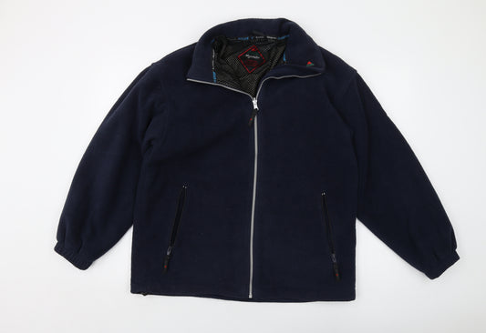 Wynnster Mens Blue Jacket Size S Zip