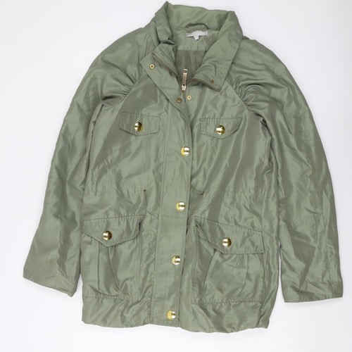Red Herring Womens Green Jacket Size 10 Zip