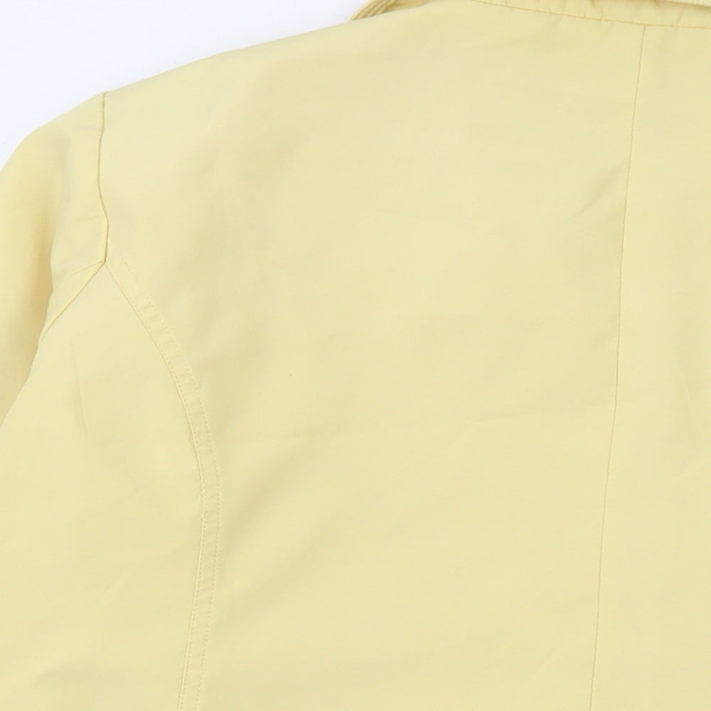 Bonmarché Womens Yellow Jacket Size L Zip