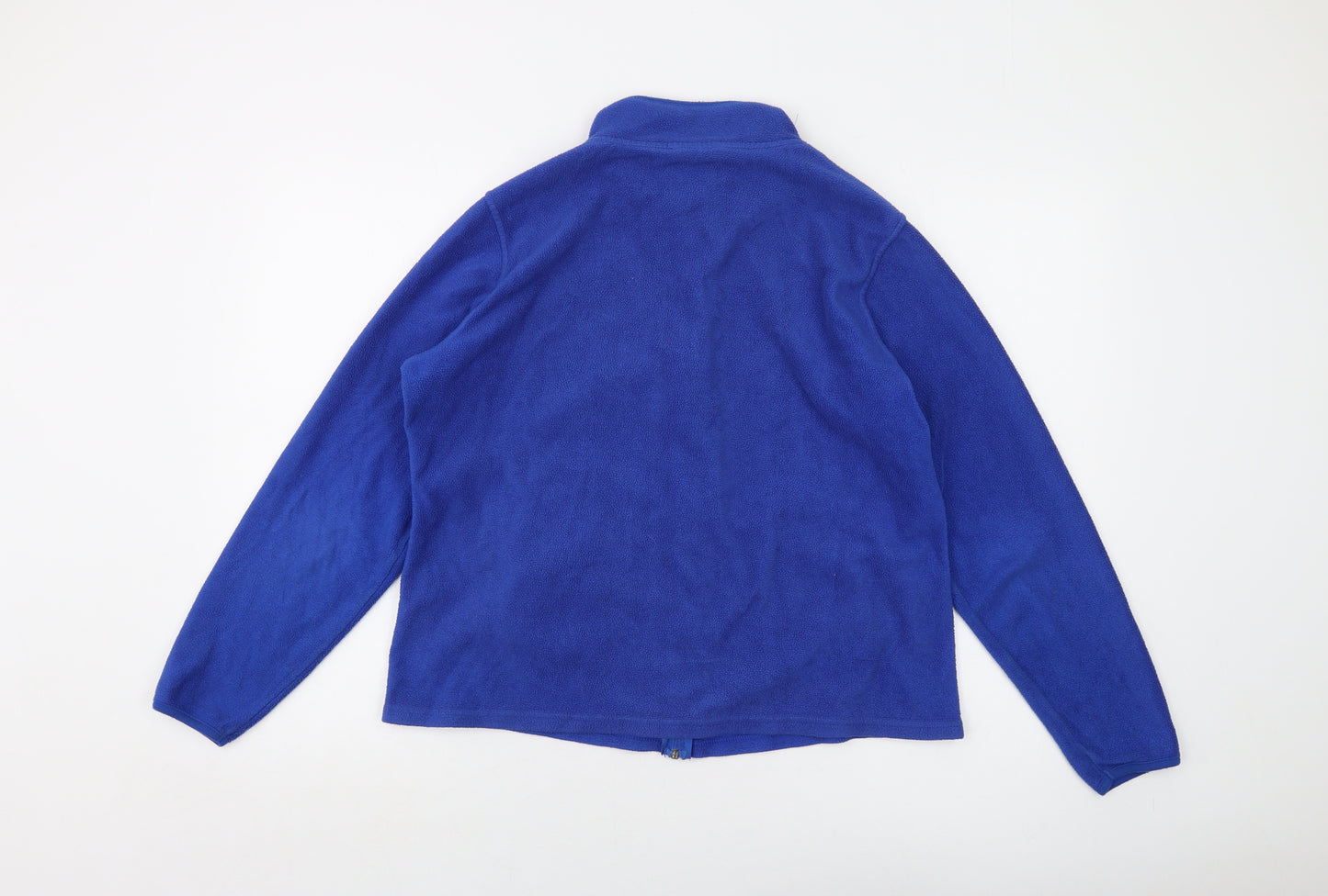 Marks and Spencer Womens Blue Jacket Size 10 Zip