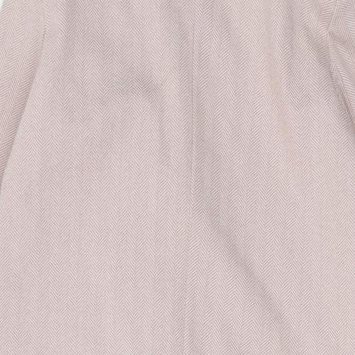 Boohoo Womens Pink Jacket Size 8 Button