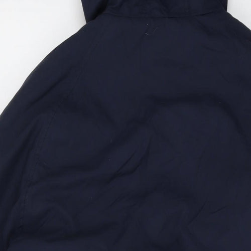 Red Herr Mens Blue Jacket Size L Zip