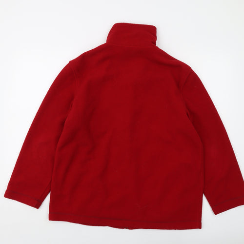 Classics Womens Red Jacket Size 12 Zip