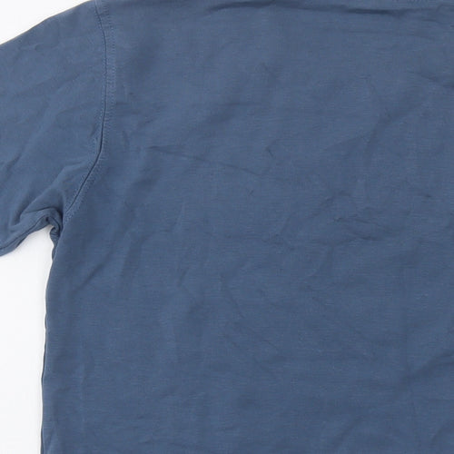 Paul Smith Mens Blue Cotton T-Shirt Size M Crew Neck