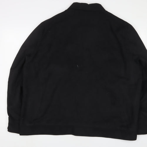 Autograph Mens Black Jacket Size 3XL Zip