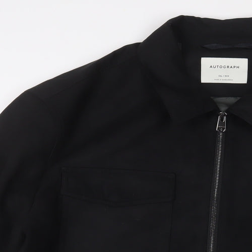 Autograph Mens Black Jacket Size 3XL Zip