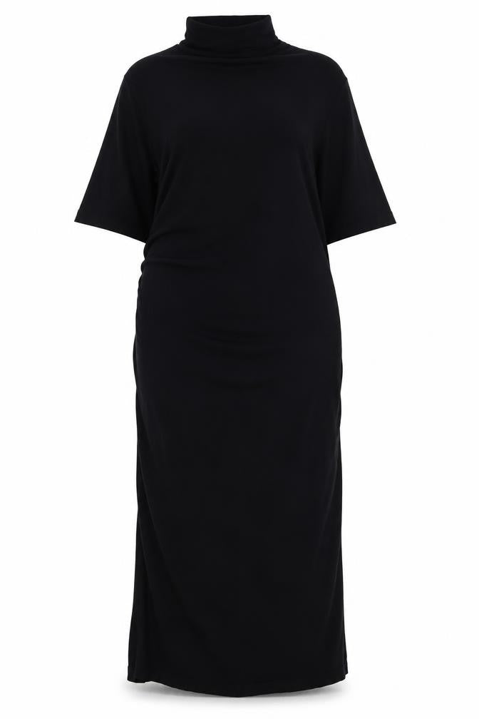 Nasty Gal Womens Black Viscose A-Line Size 10 Round Neck Pullover