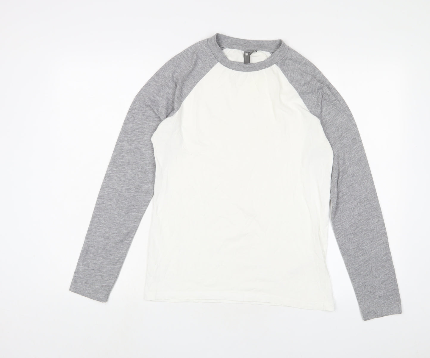 ASOS Mens White Cotton T-Shirt Size 2XL Crew Neck