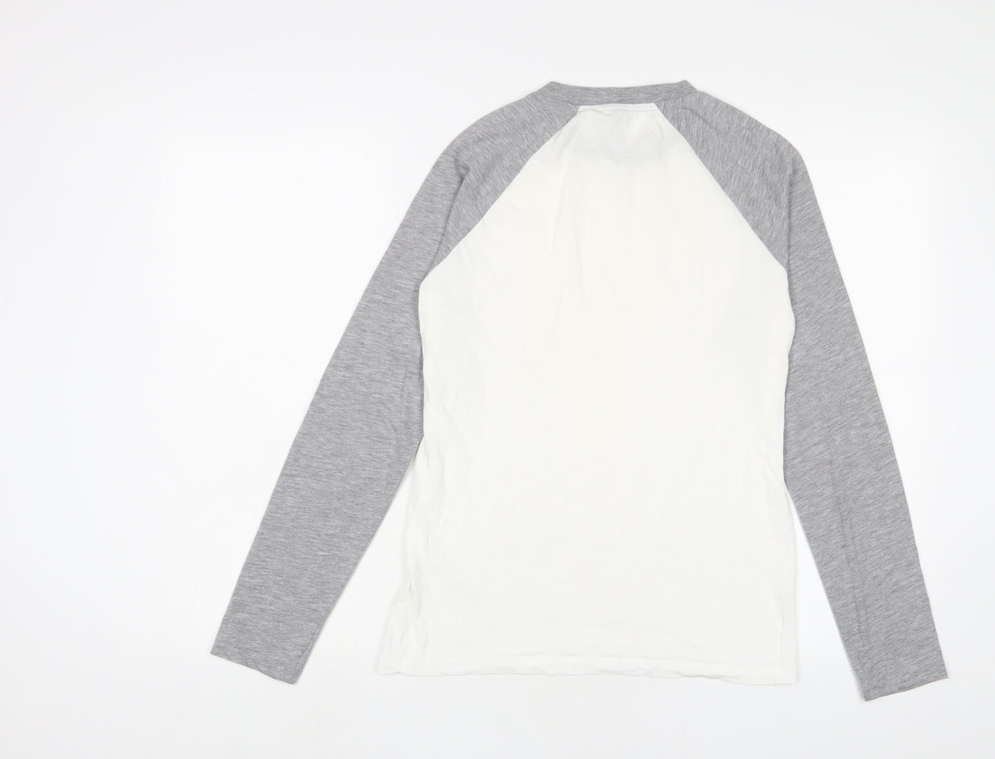 ASOS Mens White Cotton T-Shirt Size 2XL Crew Neck