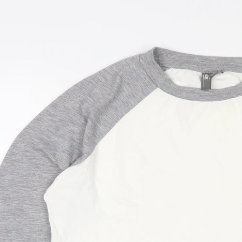 ASOS Mens White Cotton T-Shirt Size 2XL Crew Neck