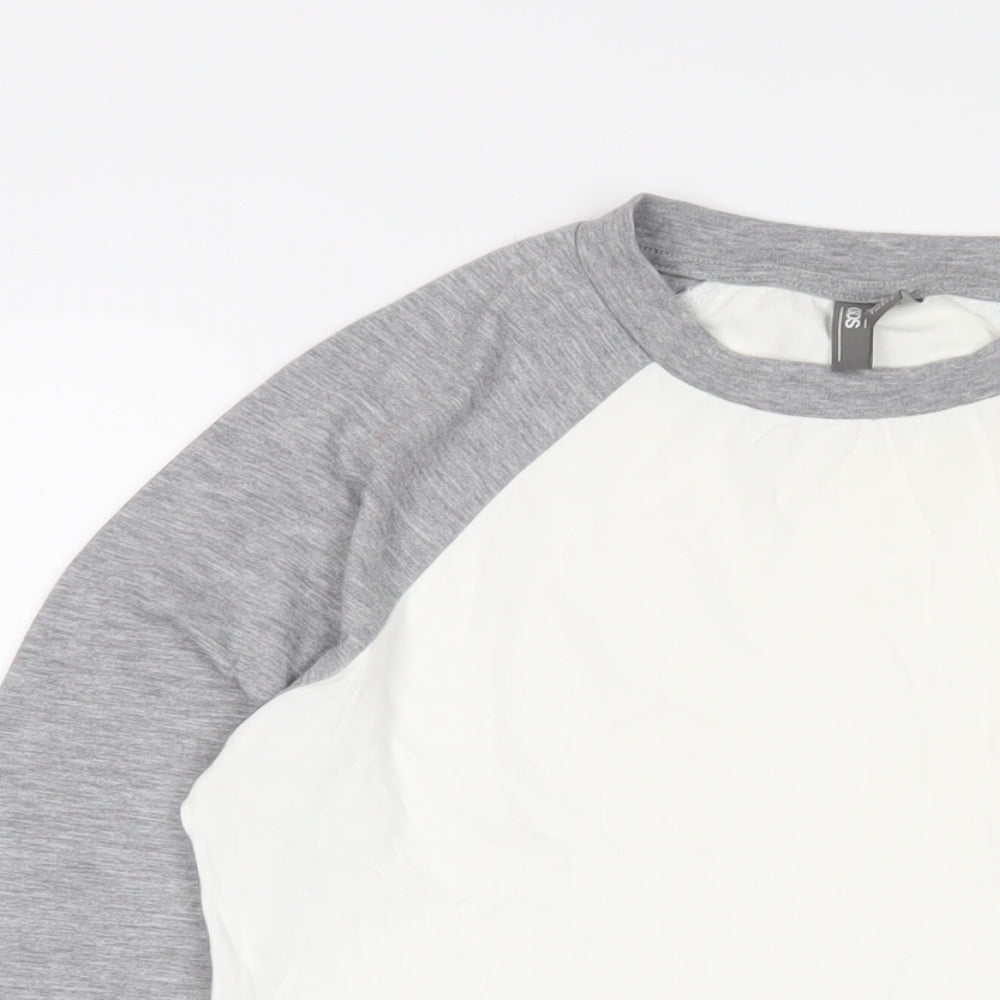 ASOS Mens White Cotton T-Shirt Size 2XL Crew Neck