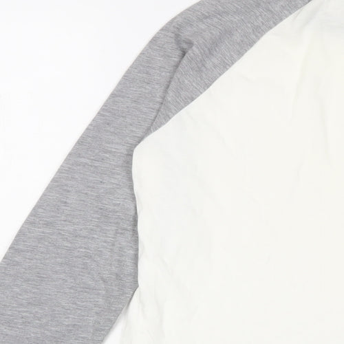 ASOS Mens White Cotton T-Shirt Size 2XL Crew Neck