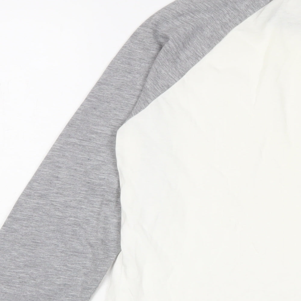 ASOS Mens White Cotton T-Shirt Size 2XL Crew Neck