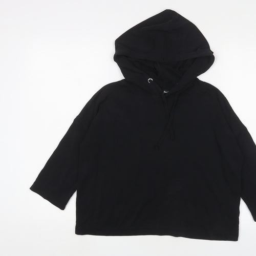 find. Womens Black Cotton Pullover Hoodie Size S Pullover