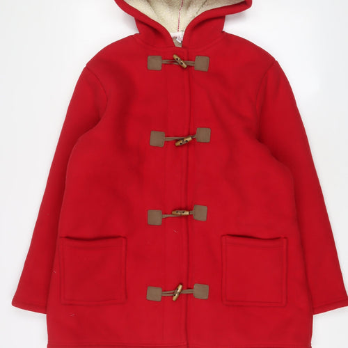 Julipa Womens Red Jacket Size 16 Button