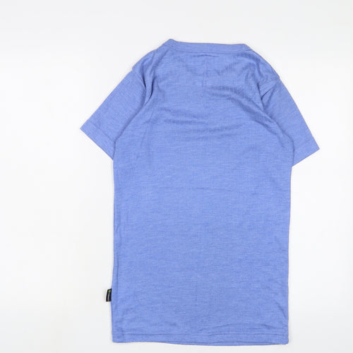 Beeswift Mens Blue Polyester T-Shirt Size M Crew Neck - Thermal