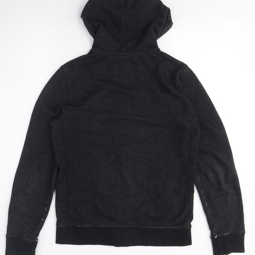 Next Unisex Black Full Zip Hoodie M