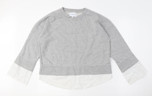 Next Women’s Grey Petite Pullover Sweatshirt - Size 10