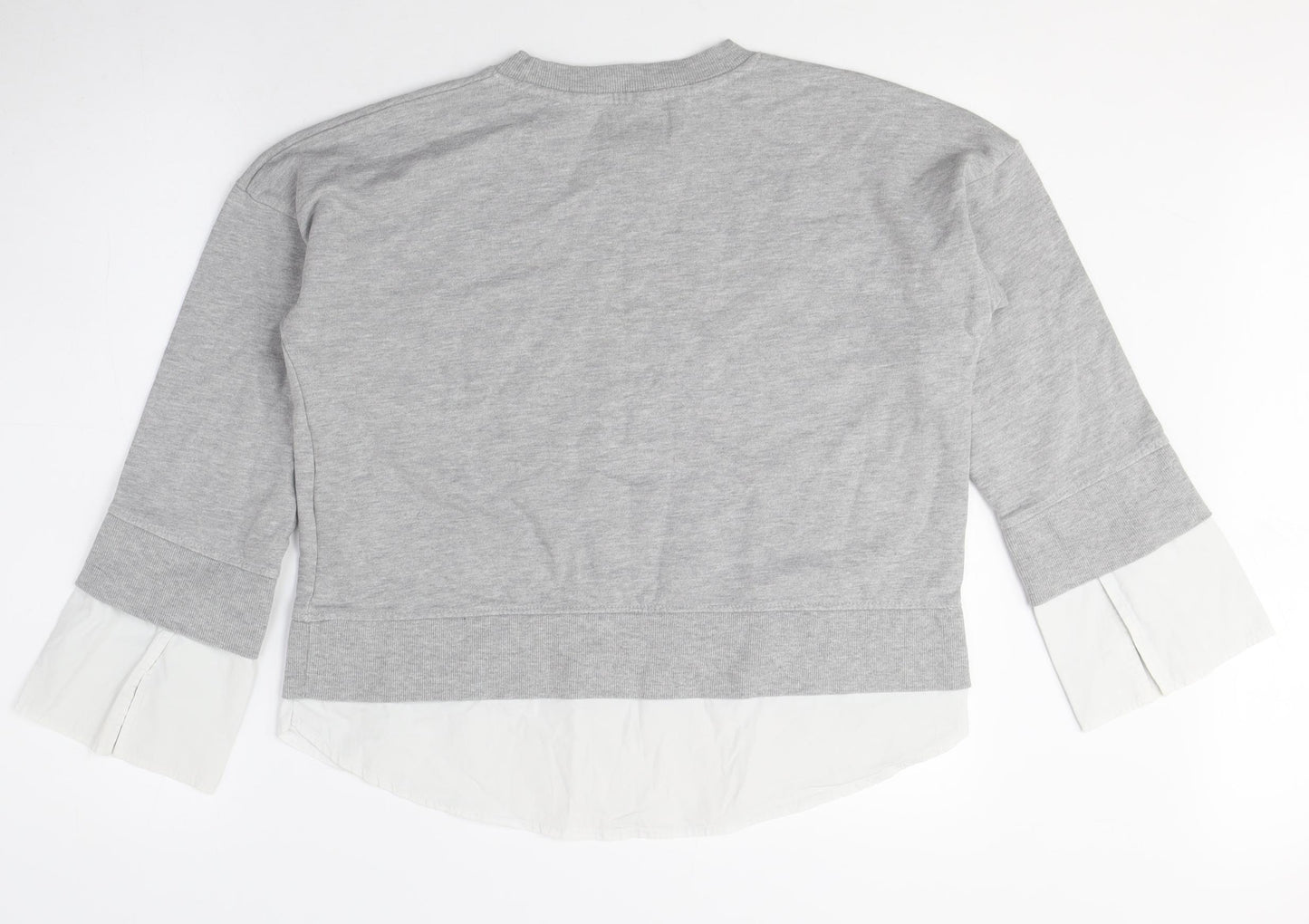 Next Women’s Grey Petite Pullover Sweatshirt - Size 10