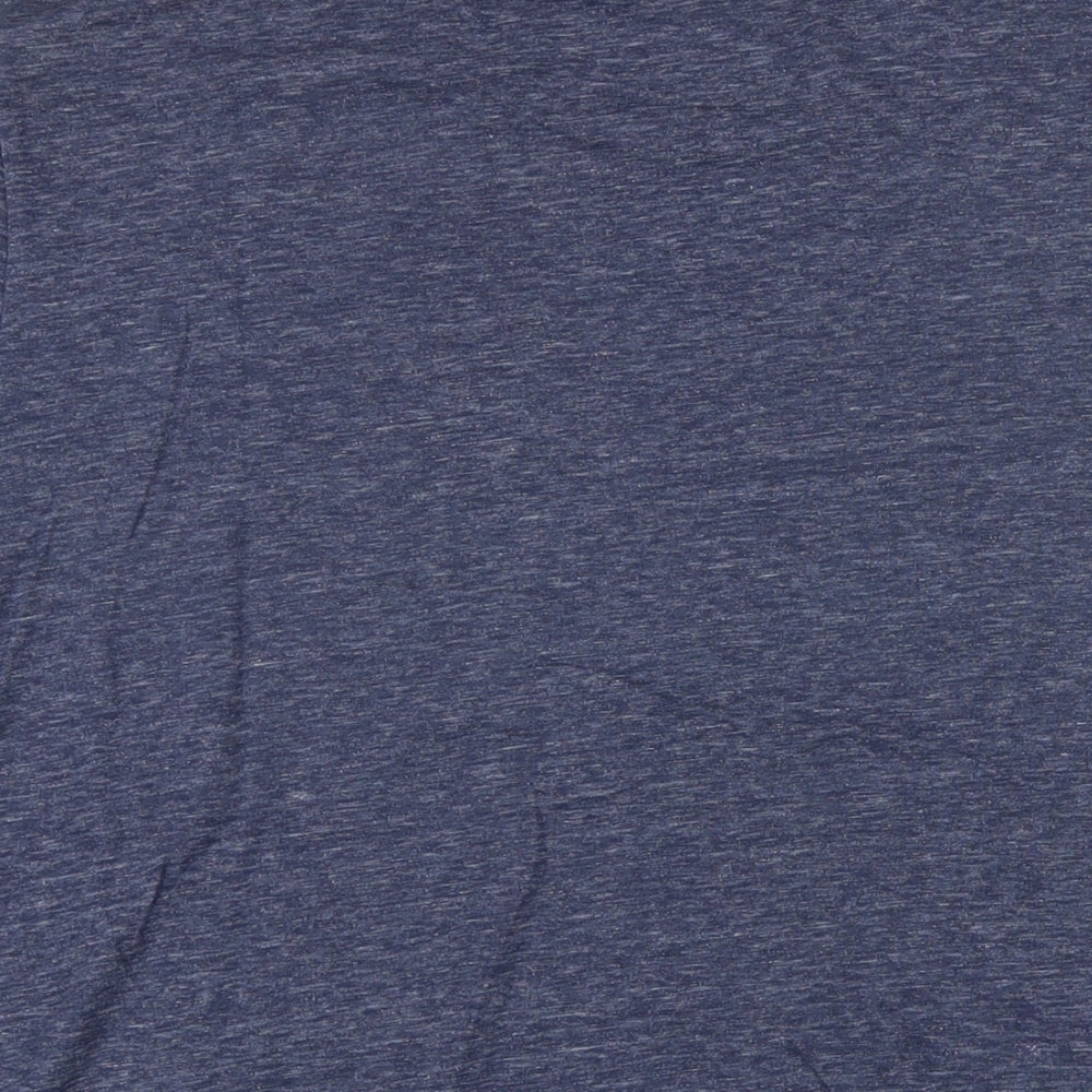 NEXT Mens Blue Cotton T-Shirt Size XL Round Neck