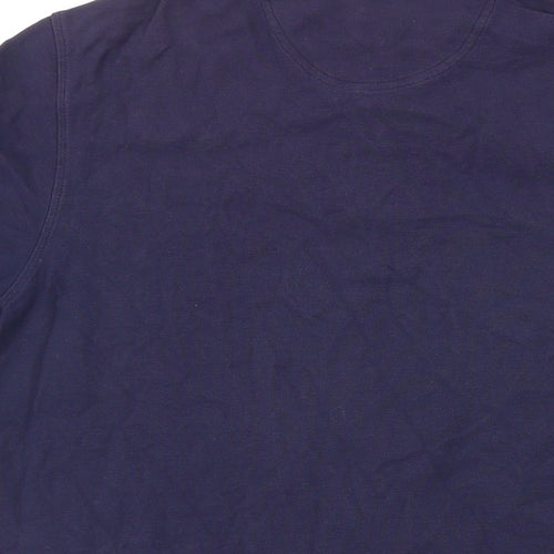 Pierre Cardin Mens Blue 100% Cotton Polo Size XL Collared Button