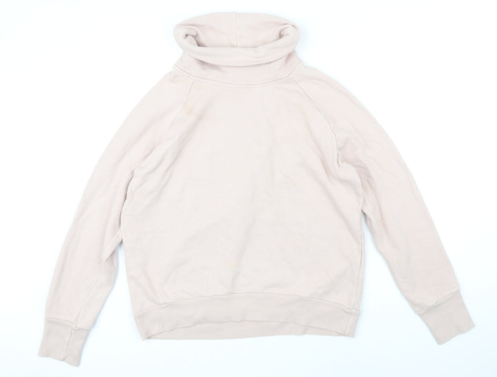 Crossley Womens Pink 100% Cotton Pullover Sweatshirt Size S