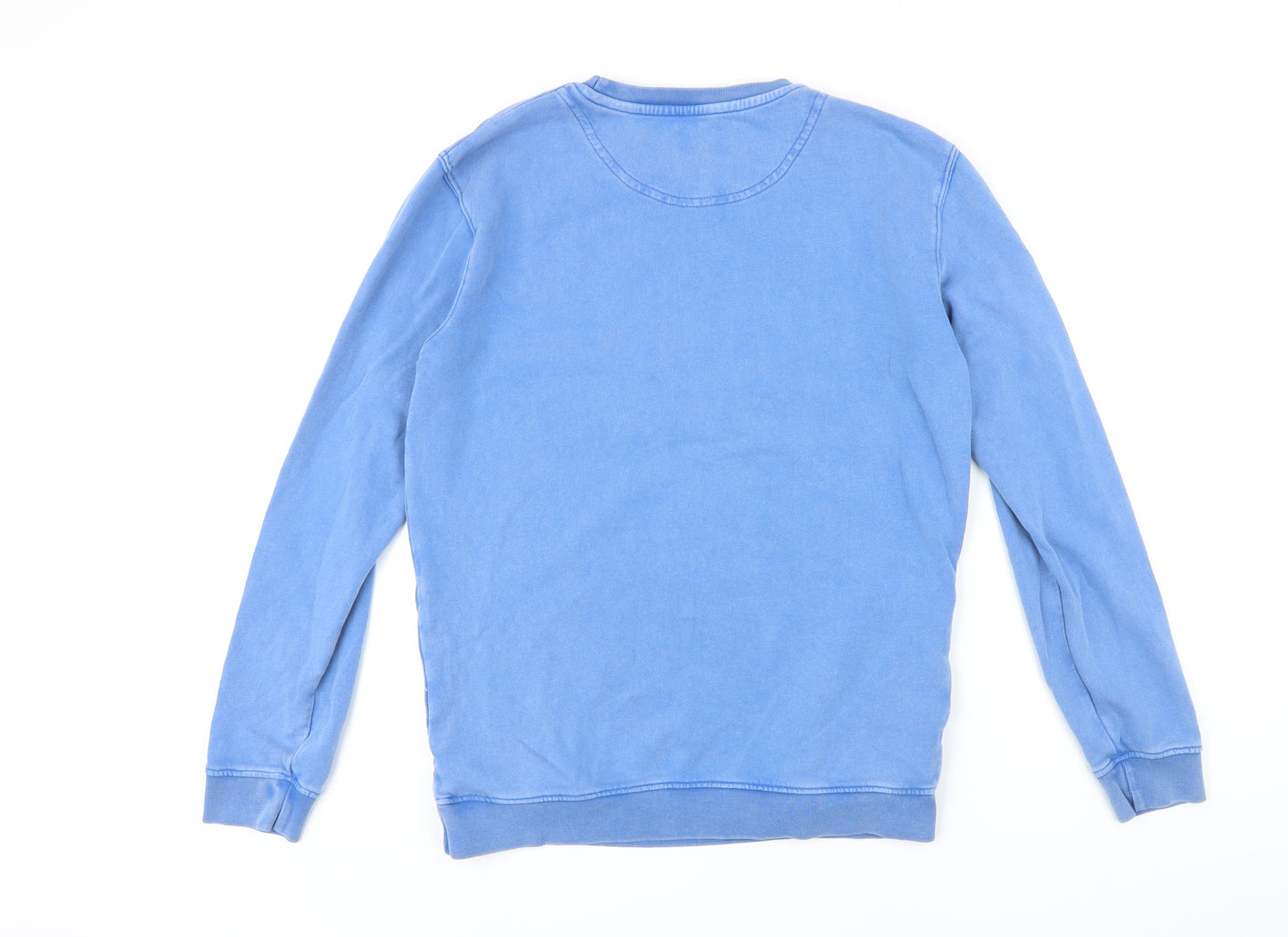 Lyle & Scott Boys Blue 100% Cotton Pullover Sweatshirt Size 14-15 Years
