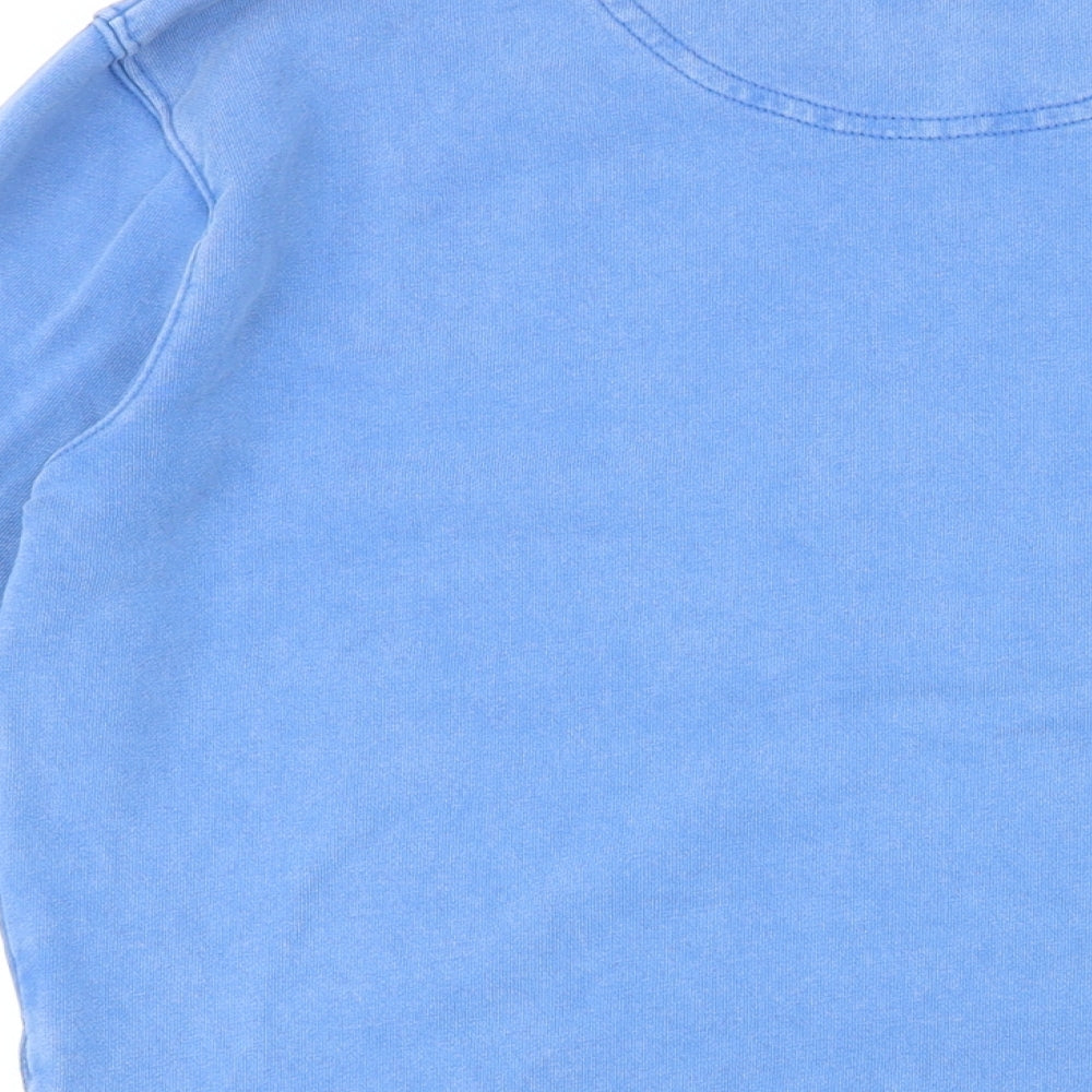 Lyle & Scott Boys Blue 100% Cotton Pullover Sweatshirt Size 14-15 Years