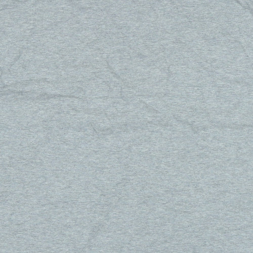 ASOS Womens Grey Cotton Basic T-Shirt Size XL Crew Neck