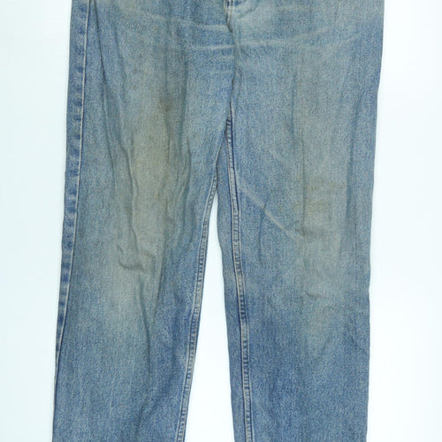 Rockford Mens Blue Cotton Straight Jeans Size 32 in L33 in Regular Zip